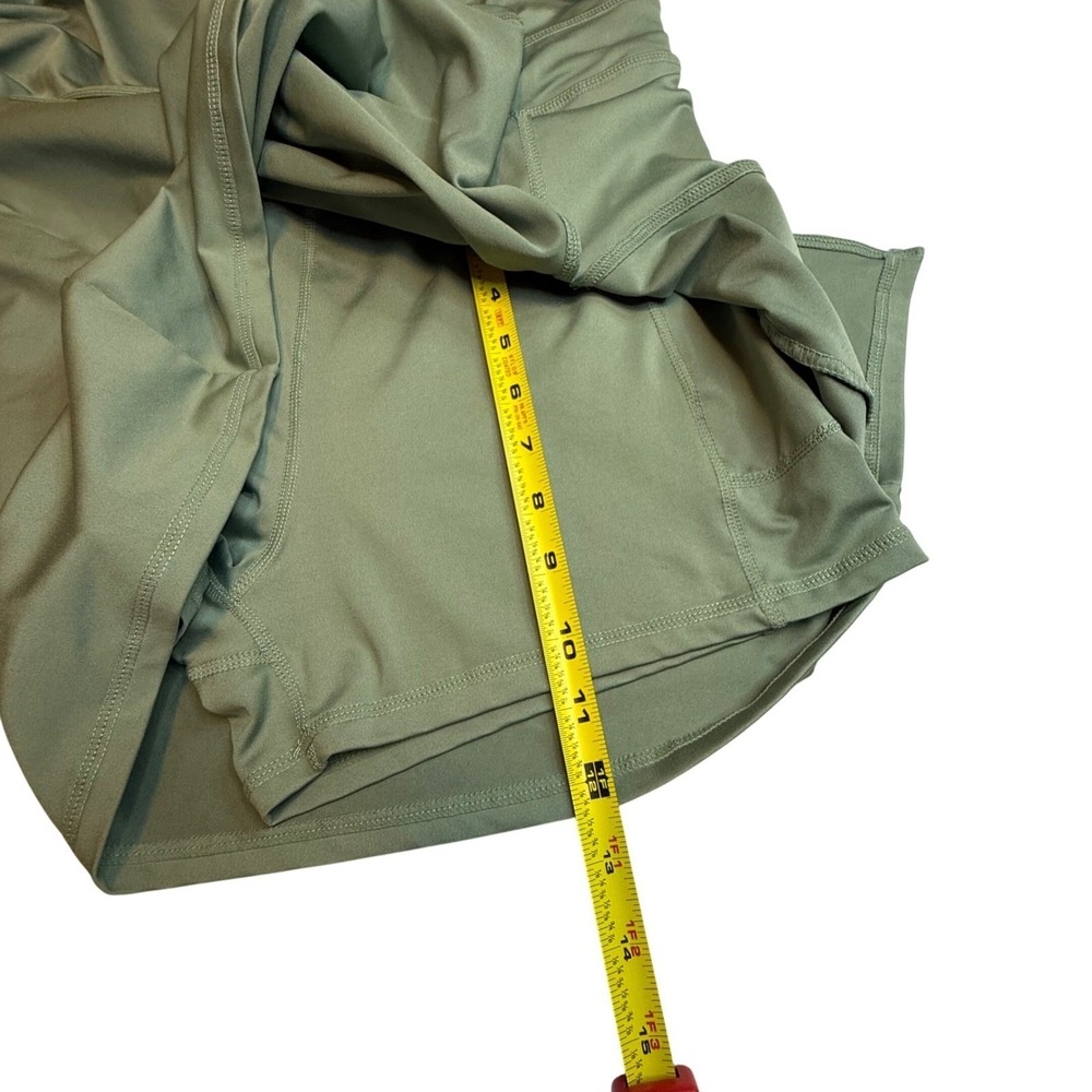 ✨Caracilia Athletic Tennis Skirt Dress Sleeveless Open Back Drawstring Sz L - Picture 13 of 13